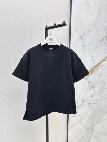 LO 25 Spring and Summer New Irregular Short Sleeve T-shirt