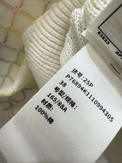 C 25 New Colorful Mesh Knit Suspenders