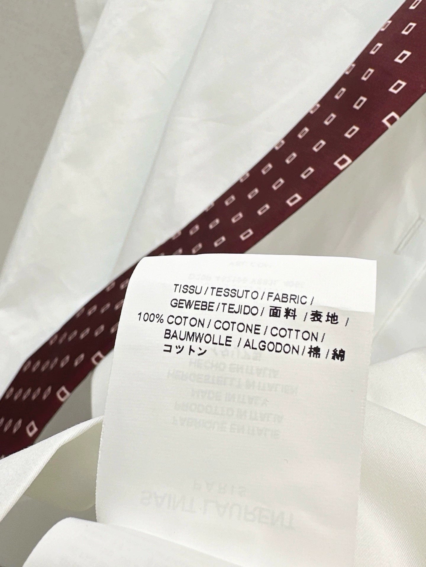 Y 25 Spring/Summer New Classic Tie Shirt