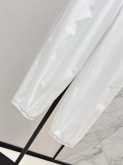 c 25 Spring/Summer New High Waisted Drawstring Trousers