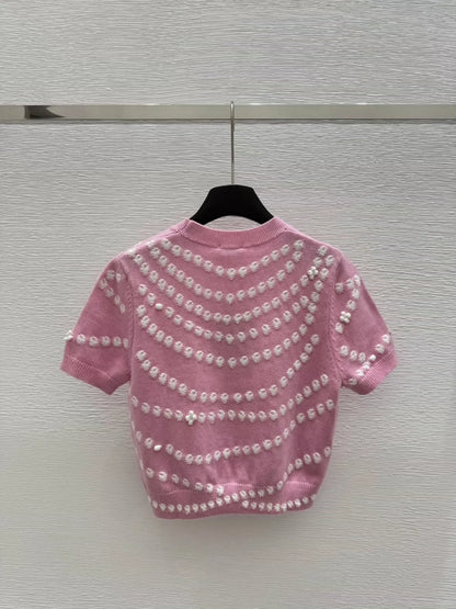 C 25 cashmere short-sleeved shirt