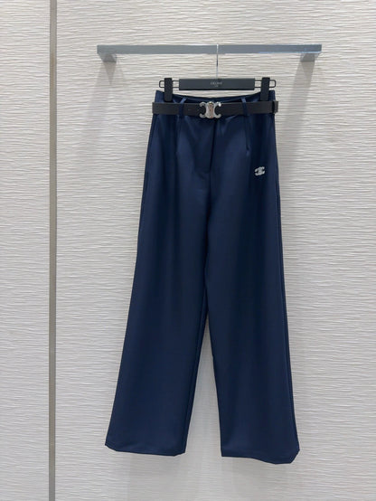 CE 25 New Embroidered Belt Pants