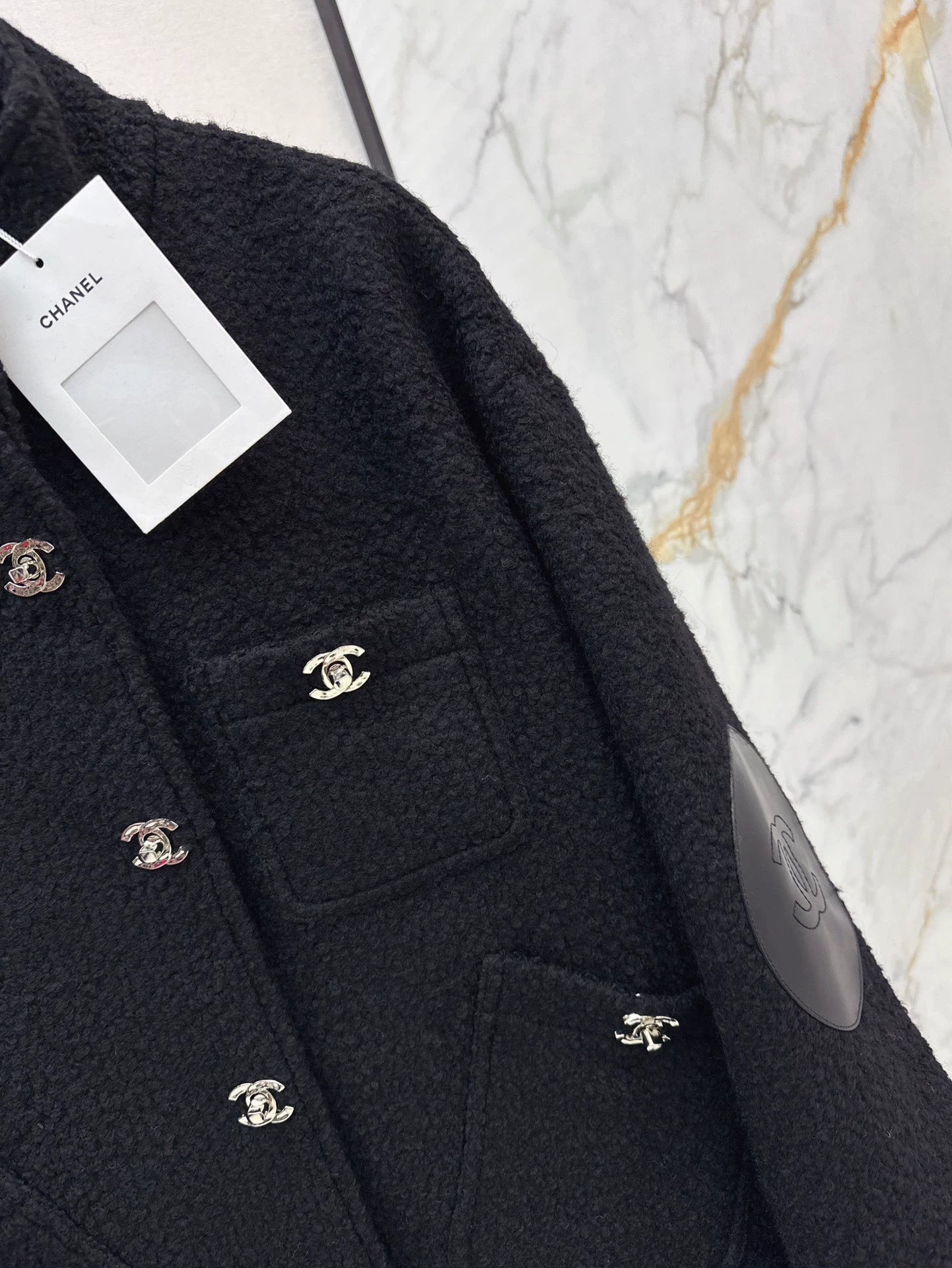 C 24 New Leather Teddy Bear Jacket