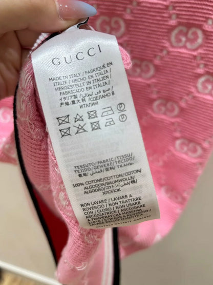 G 25 New Monogrammed Jacquard Knit Vest Dresses