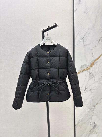 Mon 25fw New Puffer Crew Neck Down Jacket