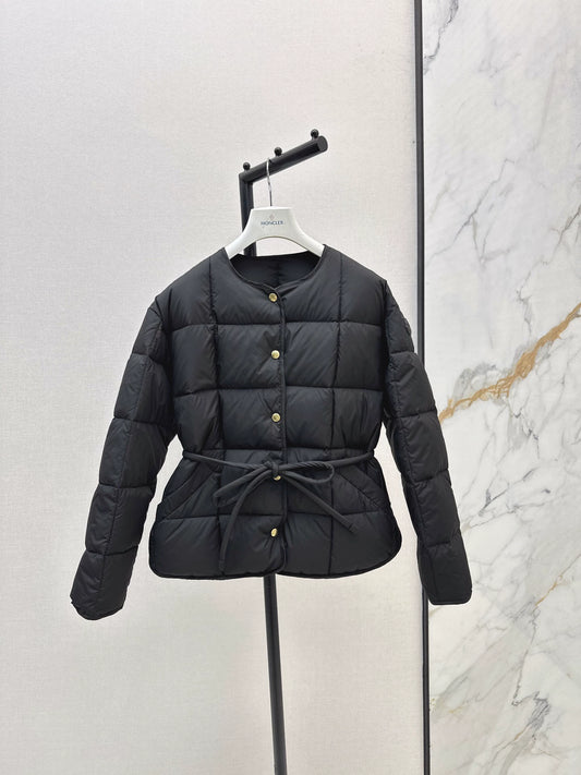 Mon 25fw New Puffer Crew Neck Down Jacket