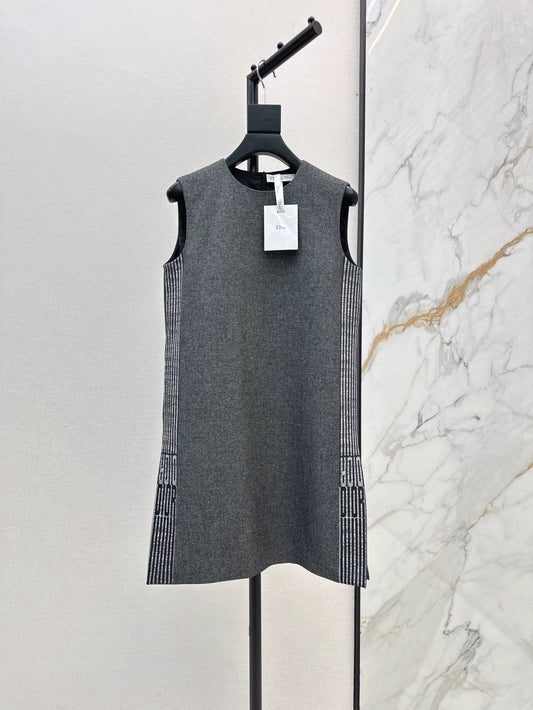 D 25 Spring/Summer newest style Webbing Sleeveless Dresses