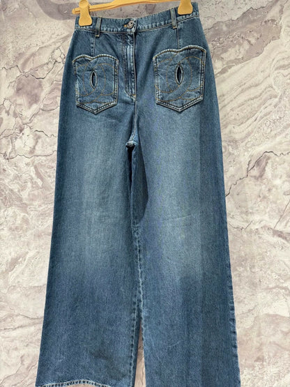 C 24 wide-leg jeans