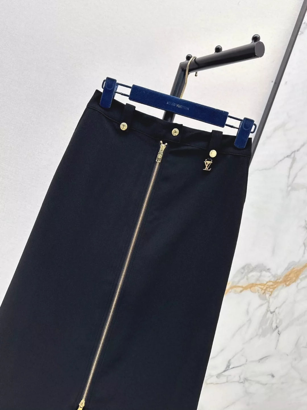 L 25 Spring/Summer New Zipper Split High Waist Half-body Skirt