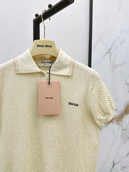 M 25 Early Autumn New Style Sweet Girl Outfits Age-Reducing Polo Sweater