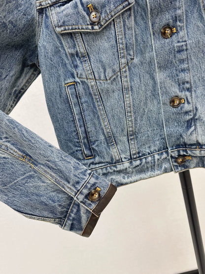 M 25fw Vintage denim jacket