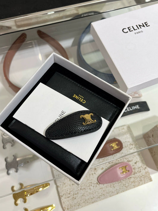 CE 25 New Arc de Triomphe Logo Black Hairpin