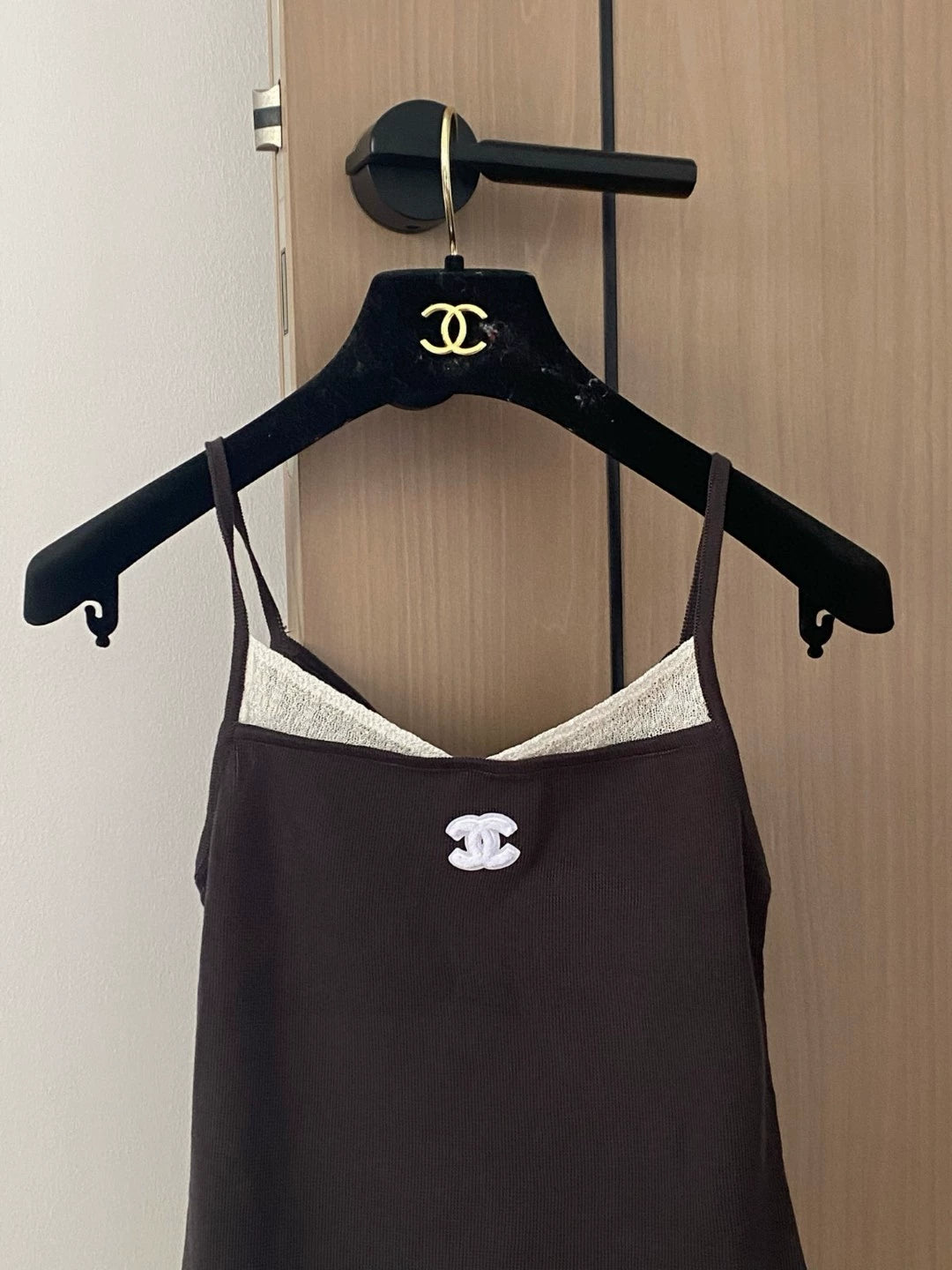 C 25 New Patchwork Lace Knit Suspenders