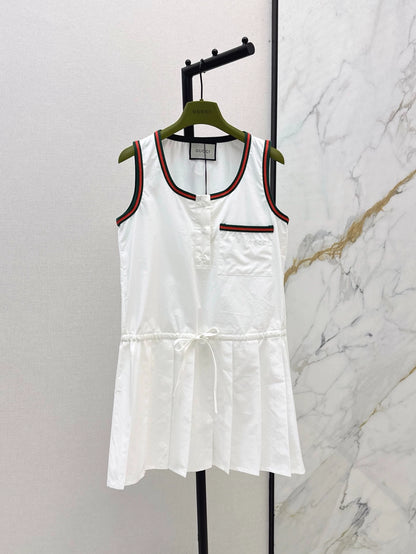 G 25 Spring and Summer New College Style Sleeveless Dresses