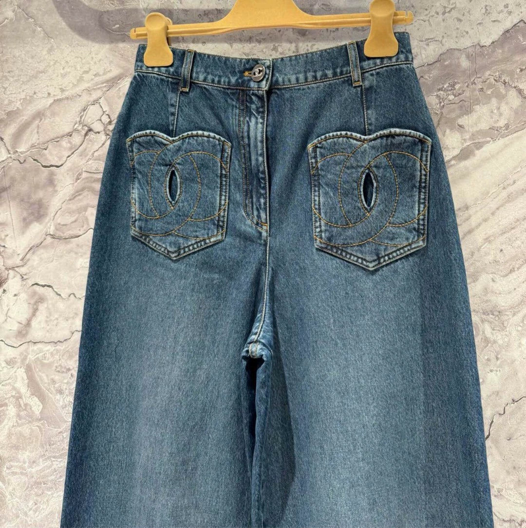 C 24 wide-leg jeans