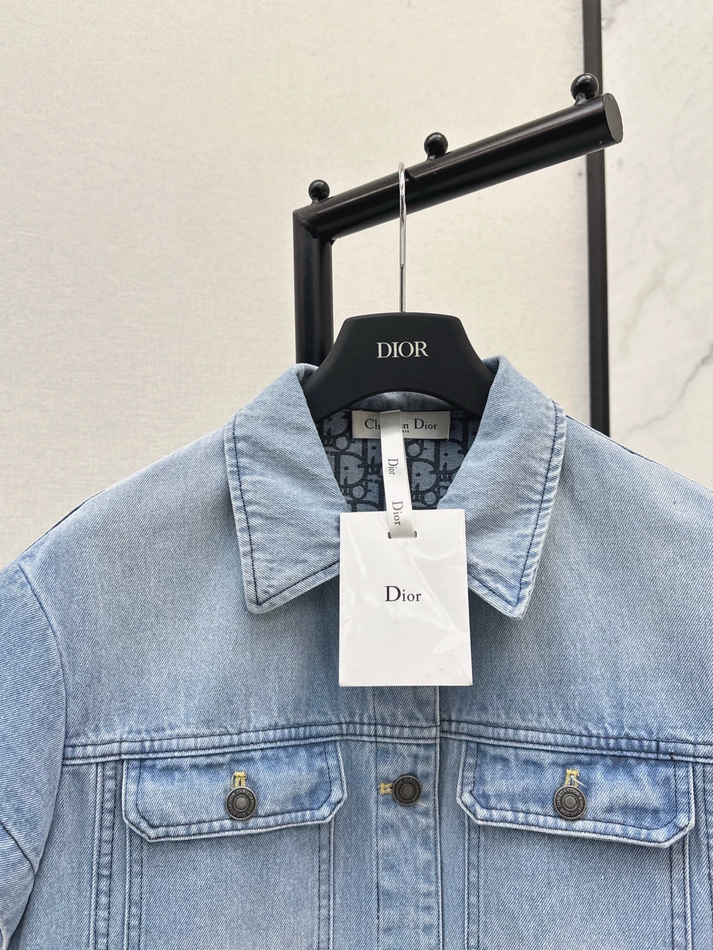 D 25 spring and summer new cowboy short-sleeved jacket