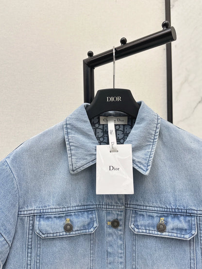 D 25 spring and summer new cowboy short-sleeved jacket