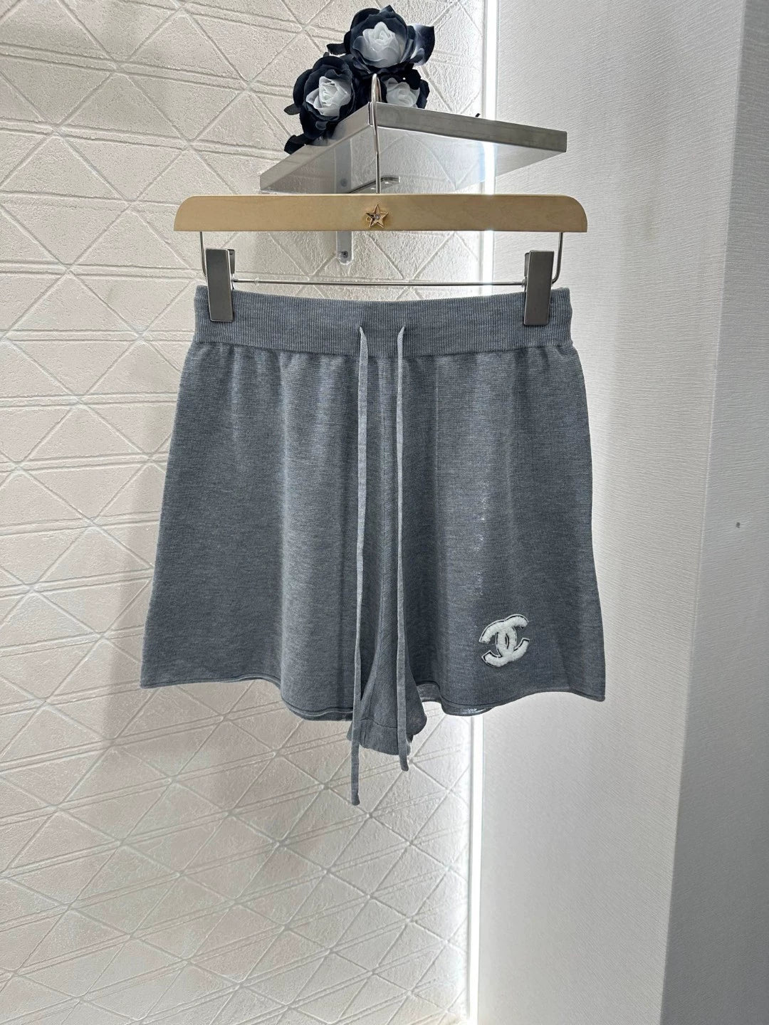 C 25 new lapel top shorts set