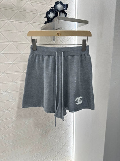 C 25 new lapel top shorts set