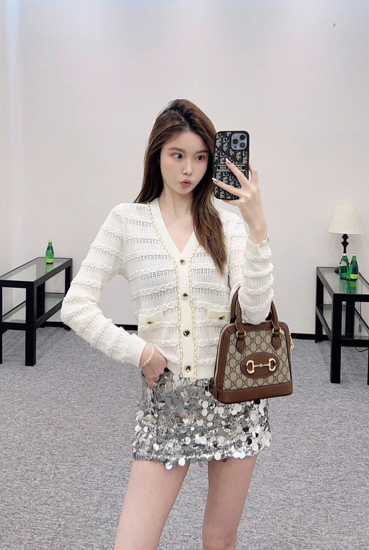 C 25 Cable-knit cardigan