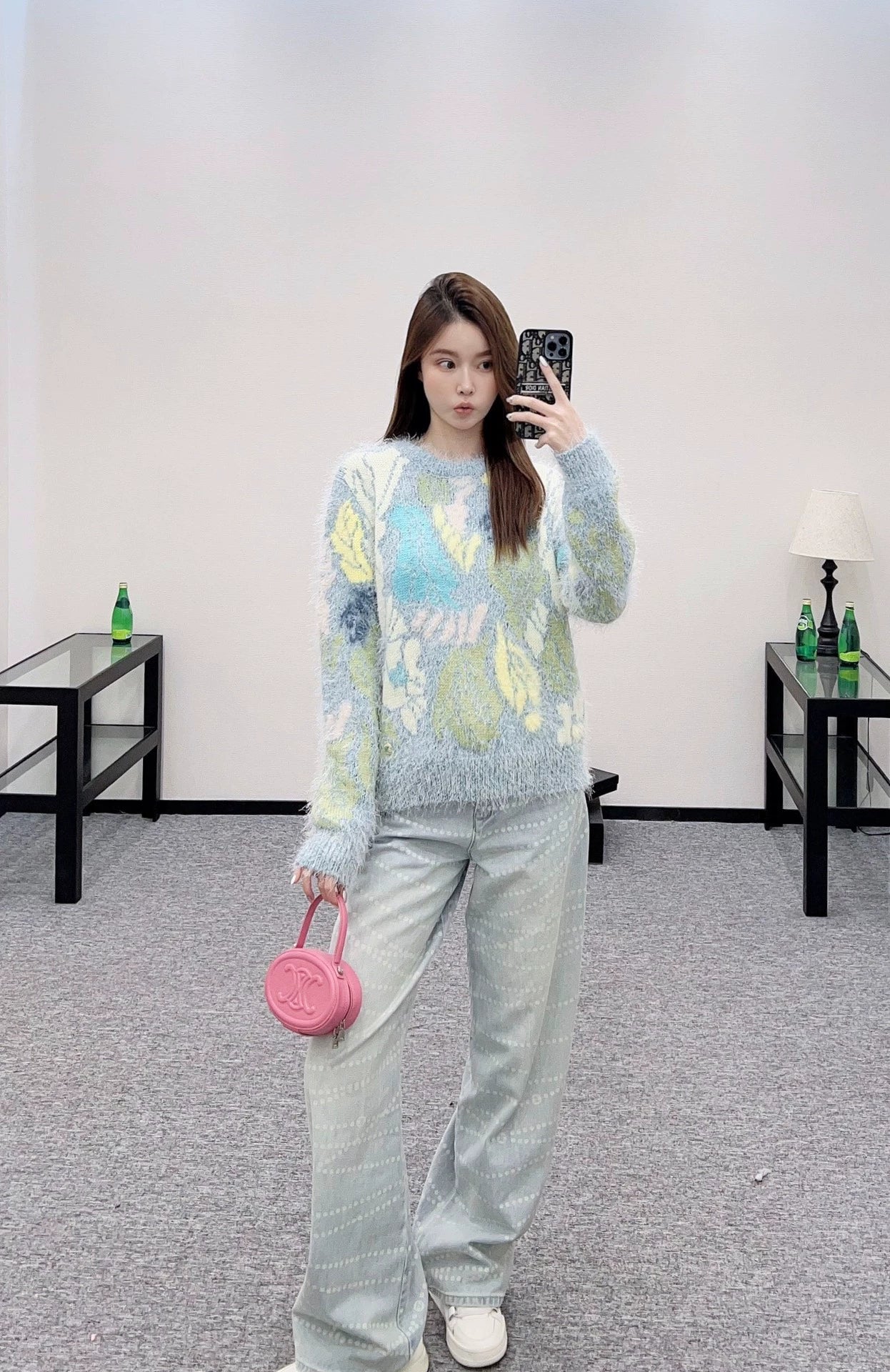 C 25 Mohair Knit Sweater