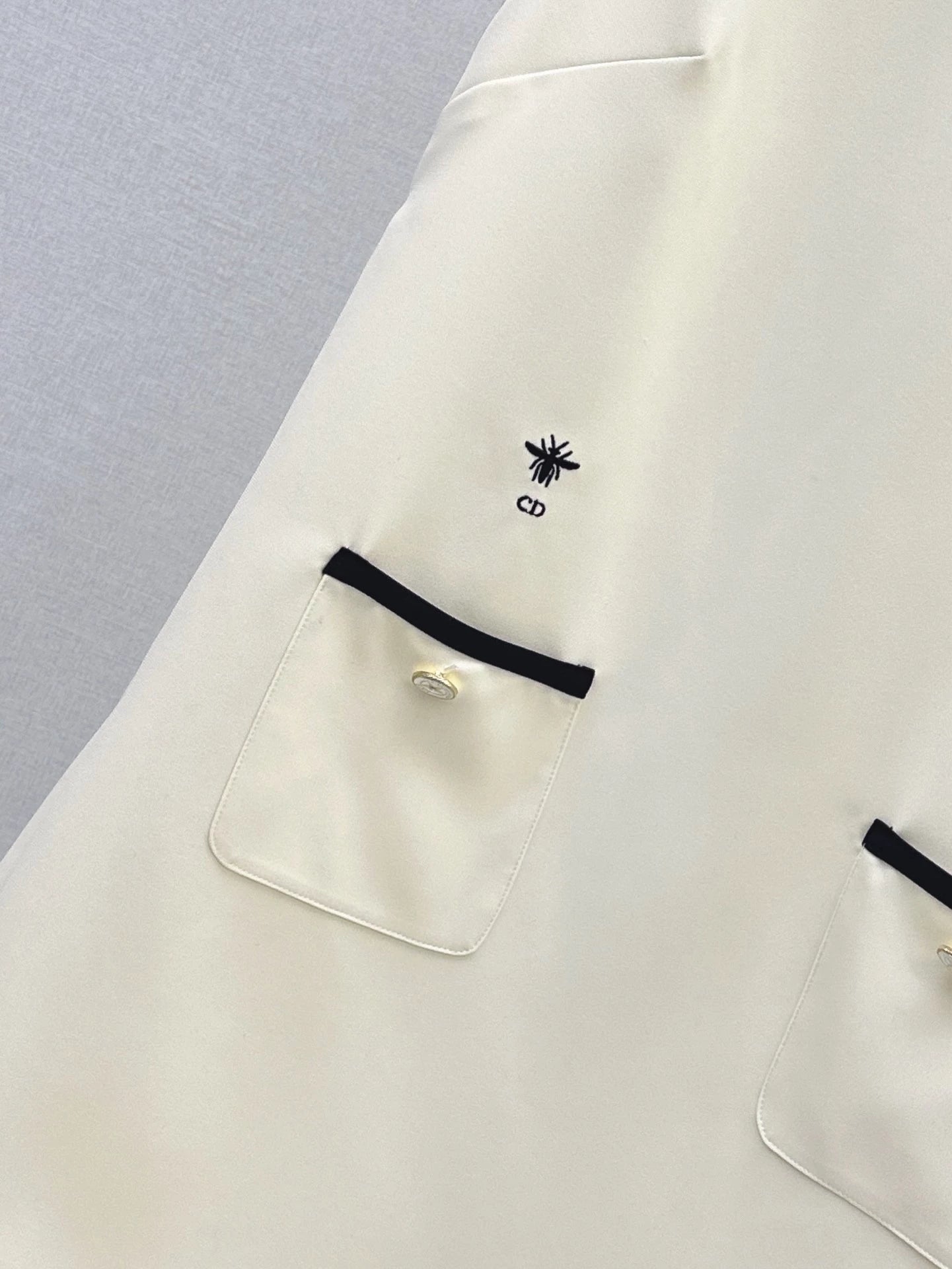 D 25 Spring/Summer New Double Pocket Decoration Sleeveless Dresses