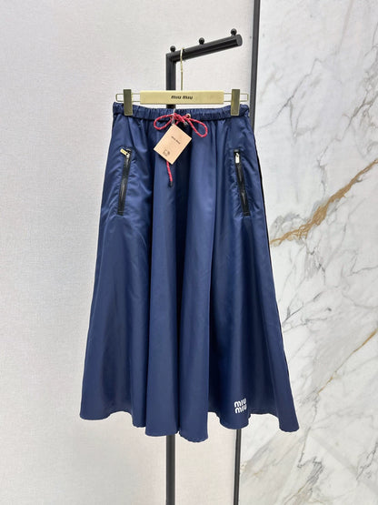 M 25 New Double Pocket Hooded Windbreaker Jacket + Umbrella Half Skirt Nylon Suit