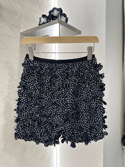 D 25 Petal high-waisted shorts
