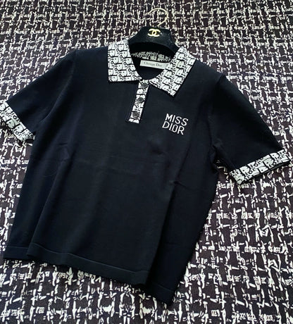 D 25 Lapel cotton short sleeve