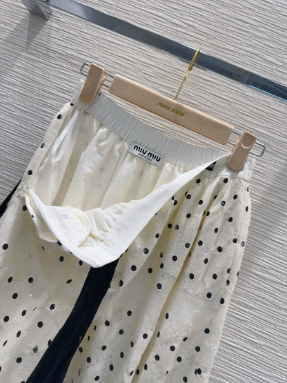 M 25 New Bow Net Yarn Half Skirt