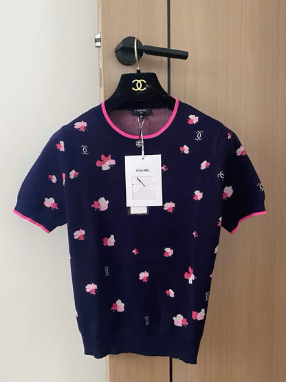 C 25 New Color blocking  short sleeves