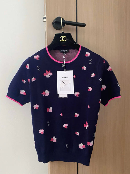 C 25 New Color blocking  short sleeves