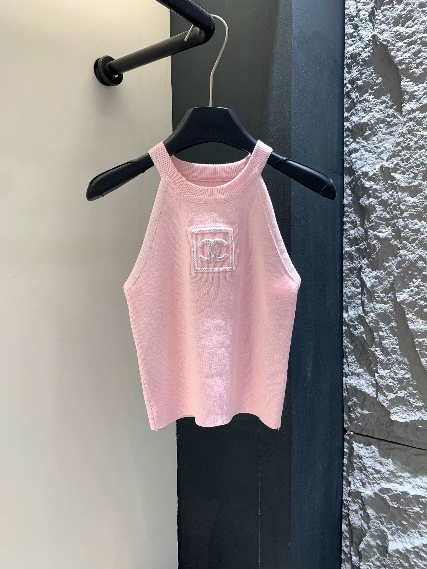 C 25 Classic Embroidered logo knit undershirt