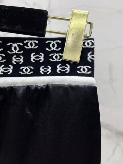 C 25 New Webbing Elastic Waist Drawstring Casual Pants