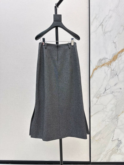 D 25 Spring/Summer New Drop-Sleeve Suit Short Jacket + Half Skirt