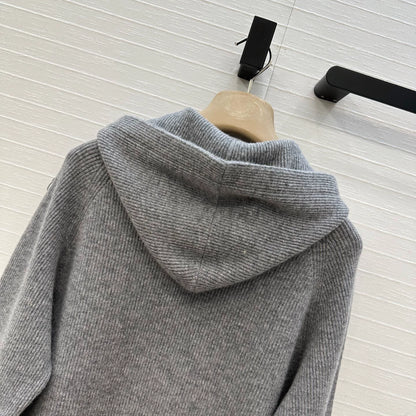 Bru 25 Fall/Winter New Floral Tassel Cashmere Hoodie