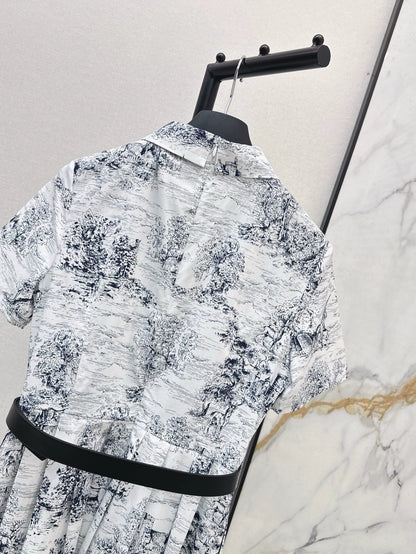 D 25 Spring/Summer Latest Printed Pattern Dresses