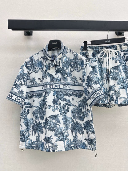 D 25 Spring/Summer Latest Printed Patterns Casual Suit