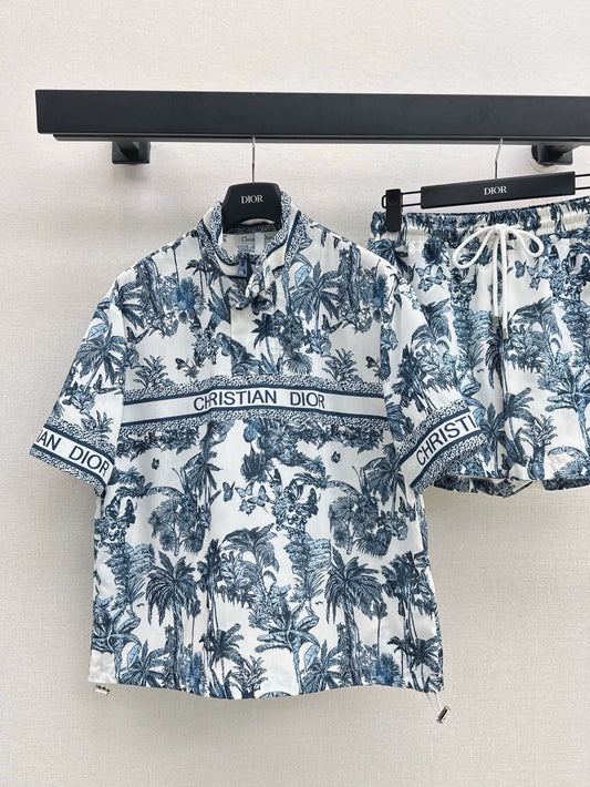 D 25 Spring/Summer Latest Printed Patterns Casual Suit