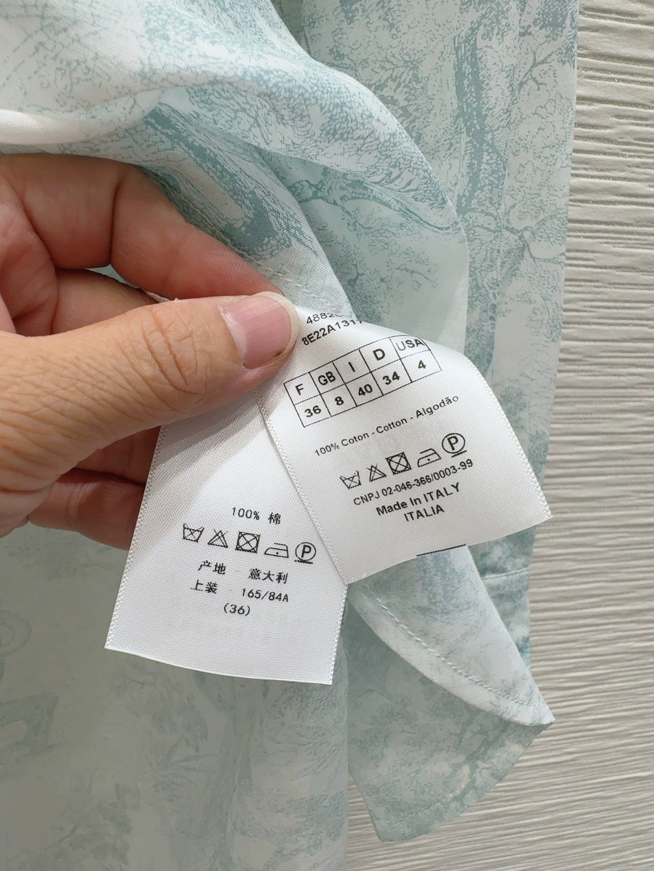 D 25 Nouvelle chemise à manches longues avec imprimé animal de la jungle 