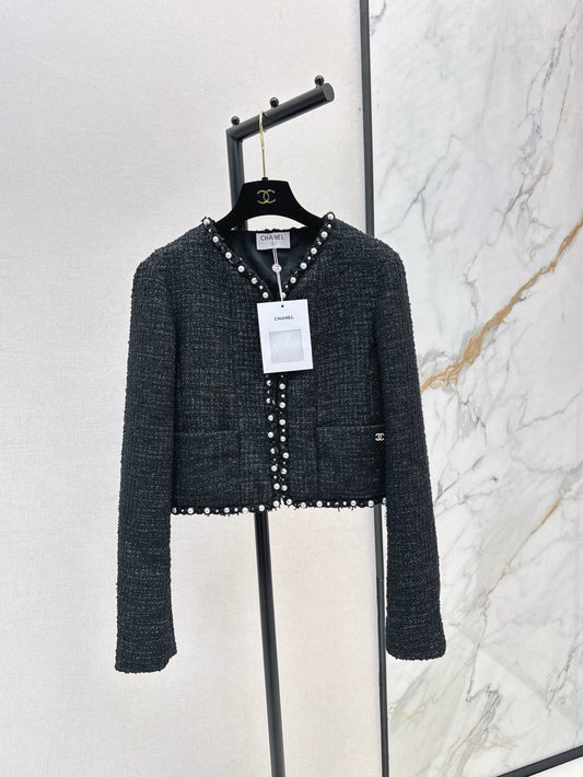 C 25 Spring/Summer latest style pearl dress jacket