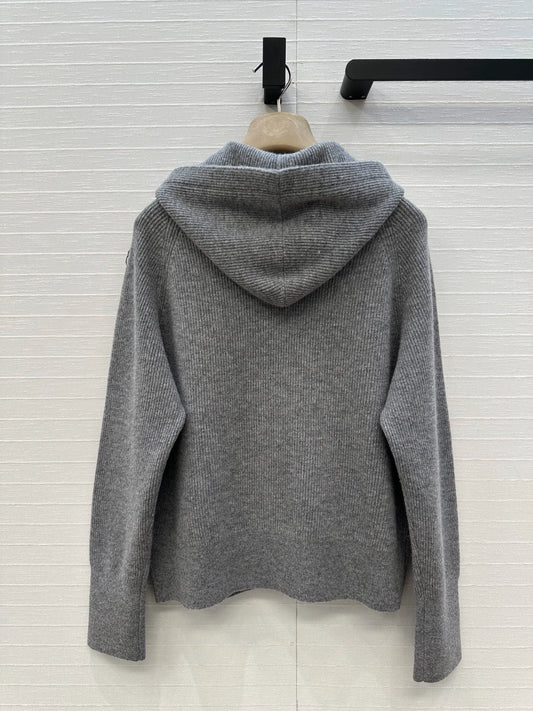 Bru 25 Fall/Winter New Floral Tassel Cashmere Hoodie