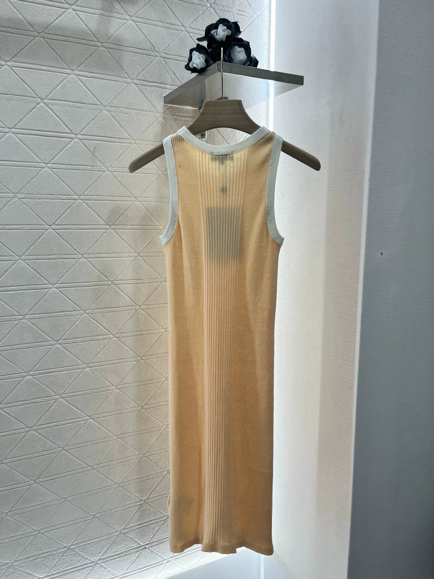 C 25 New Slim Knit Tank Dress