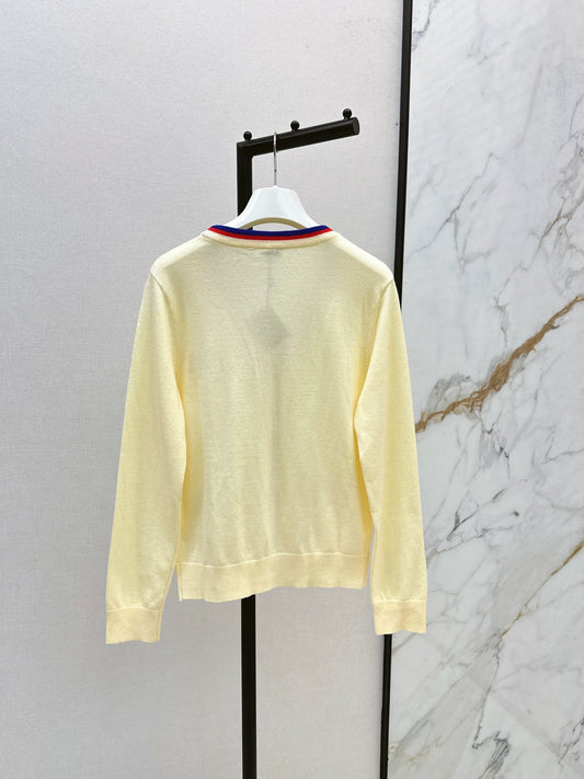 Lo 25 Embroidered decorative cardigan