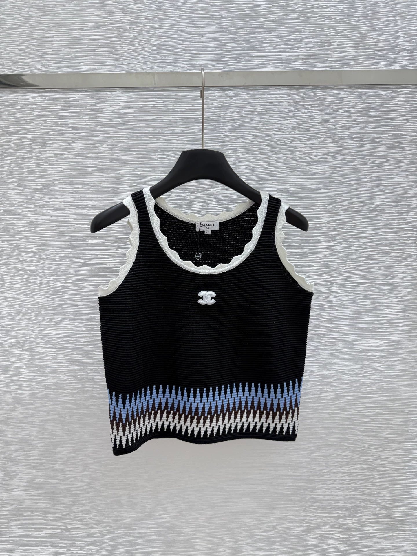 c 25 New Striped Tank Top Shorts Knit Set