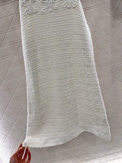 CE 25 Hand-crocheted knitted vest dress