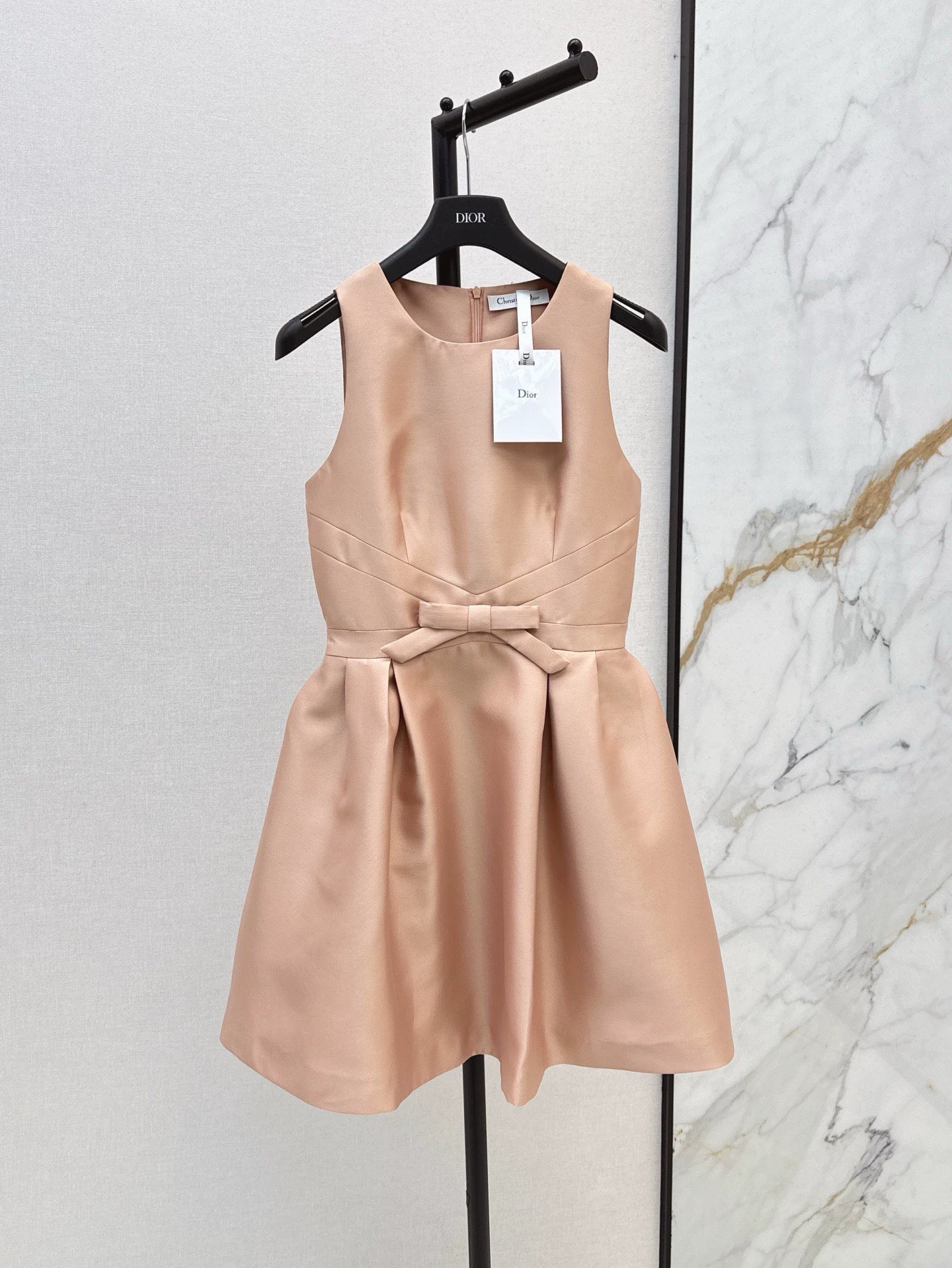 D 25 spring and summer newest bow sleeveless little dresses