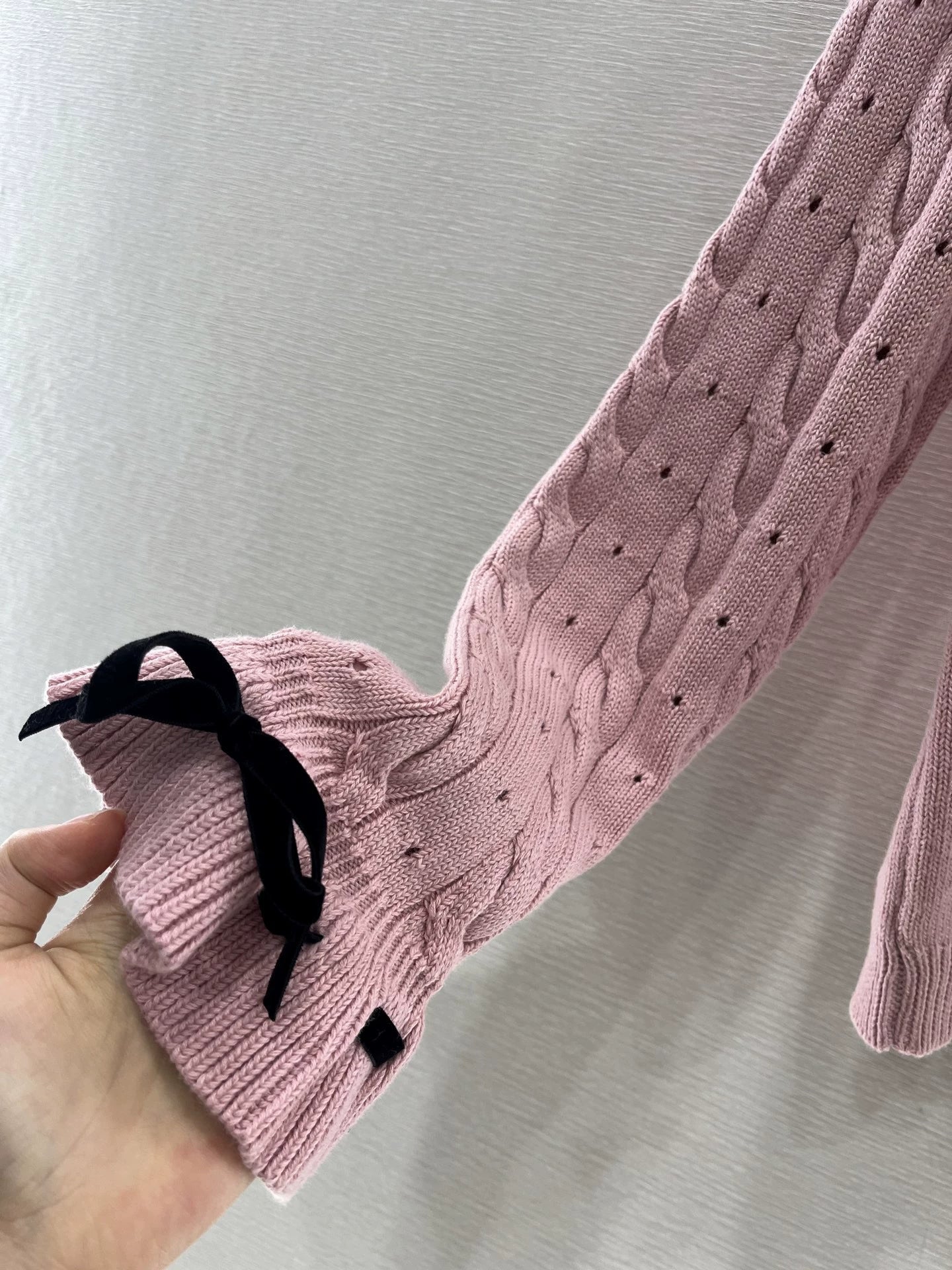 25 Early Autumn New Arrival Cable Ribbon Knitted Pullover Sweater