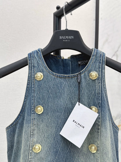 BA 25 spring and summer new denim dress