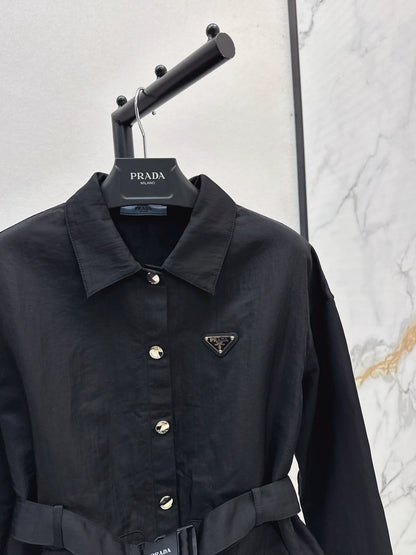 Pr 25 Shirt-style functional button jacket